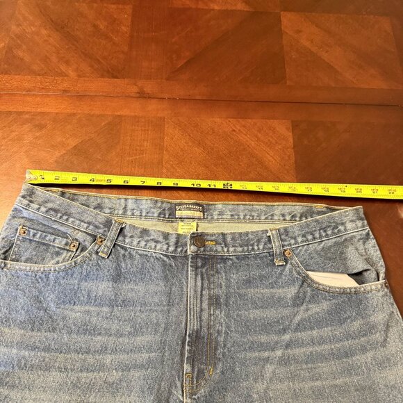 Vintage Steve & Barry’s Men’s Jeans 40x34 Light Wash Straight Leg Y2K USA Style - Picture 6 of 9